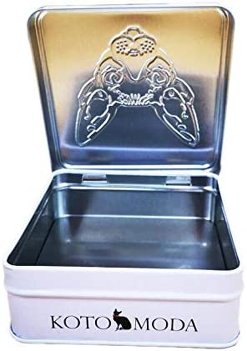 Kotomoda 20 Shower Caps for Sphynx Cats and Other Hairless Cats in a Tin Gift Box