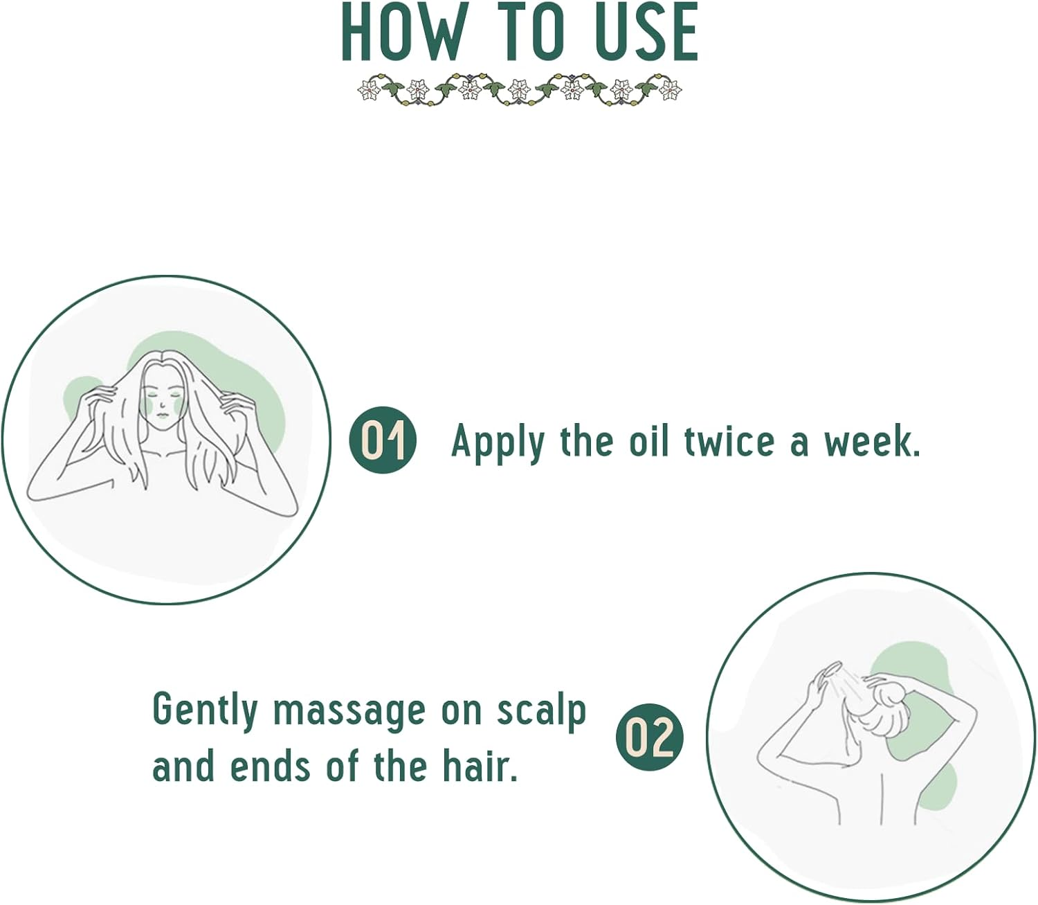 AVIMEE Herbalsapt Beej Hair Oil | Packed with Goodness of 7 Seeds in One | Your Daily Hair Oil | Non Greasy Non Oily | Mineral Oil Free | 100Ml image number 6