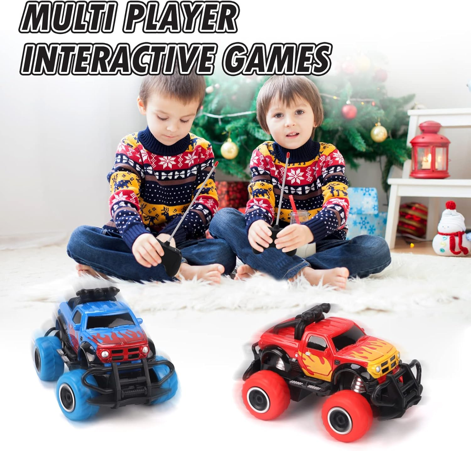 REMOKING Car Toys for Boys Girls Age 3-8,1:43 Scale Mini Remote Control Car for Kids,Rc Vehicle with Recharged Battery,Children Outdoor Play Game,Toddlers Birthday Gift image number 2