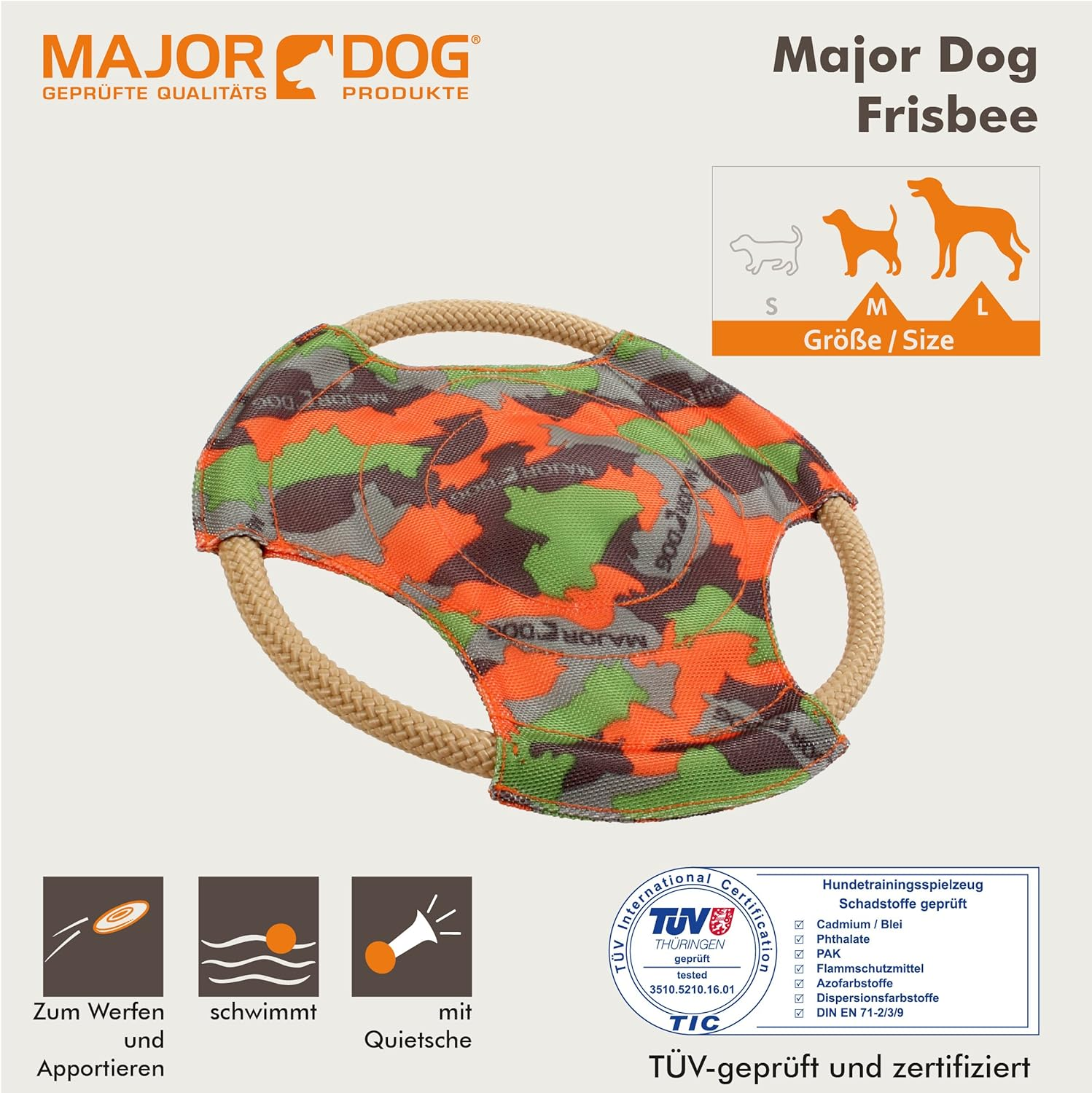 Major Dog Frisbee image number 4