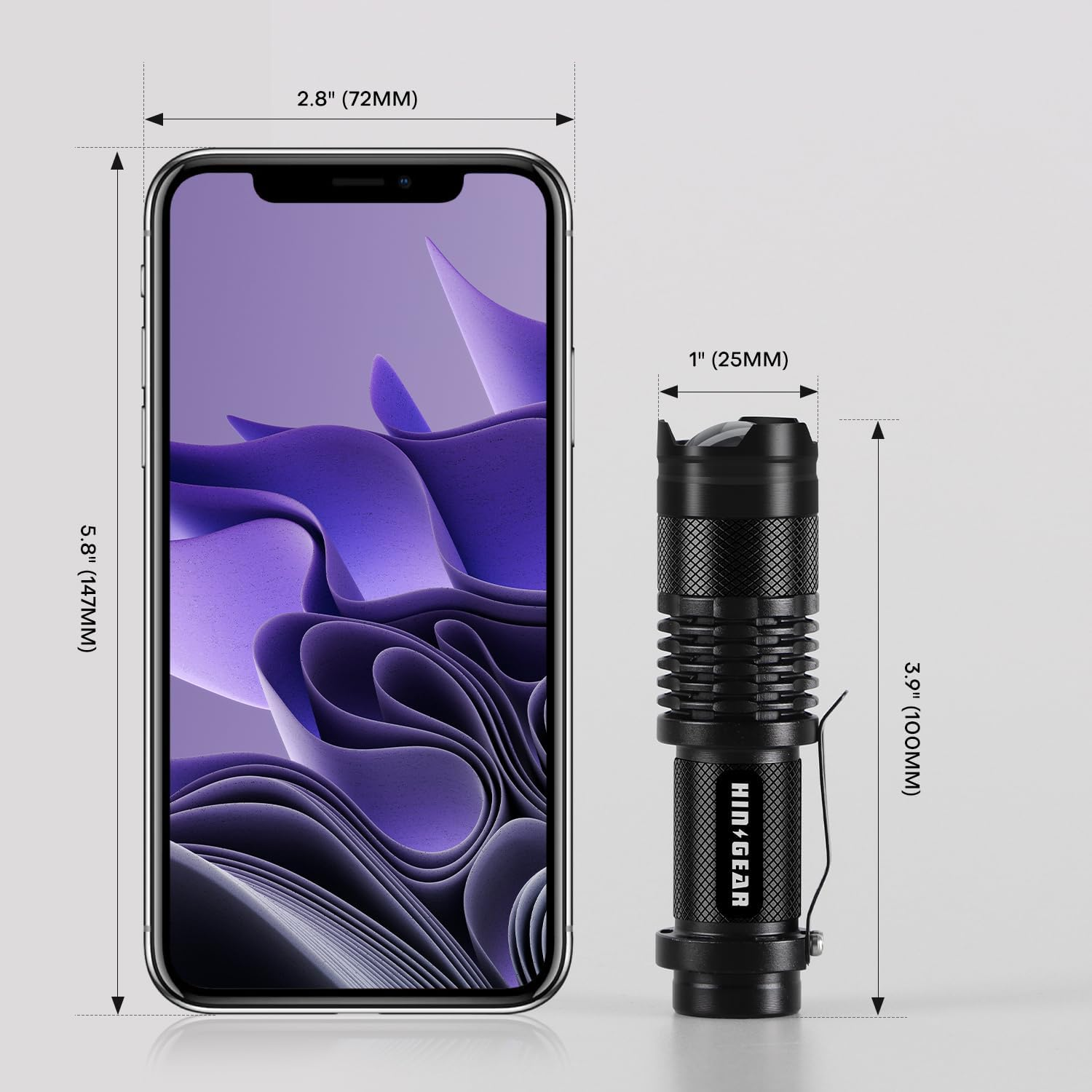 2 Pack Red Flashlight LED Single Mode Light 1 Mode LED Torch Scalable Red Light Flashlight for Astronomy Aviation Night Observation image number 1