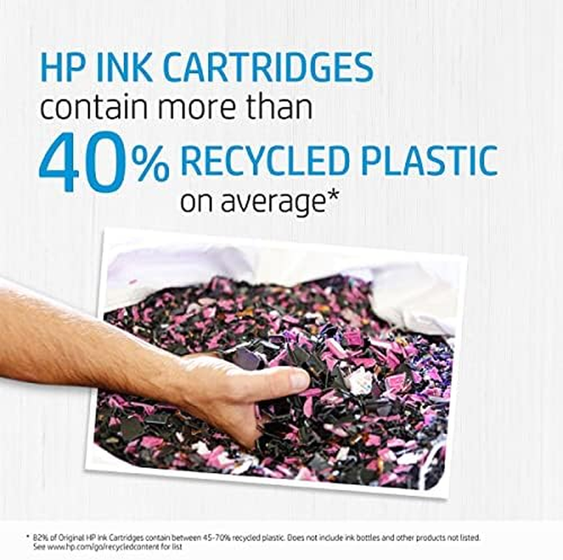 HP 65 | 2 Ink Cartridges | Works with HP Deskjet 2600 Series, 3700 Series, HP Envy 5000 Series, HP AMP 100, 120, 125, 130 | Tri-Color | 6ZA56AN image number 4