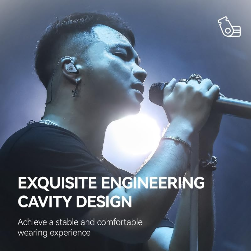 Tipsy Spica260 Wired Earphones Tipsybass 31736 Custom 2BA+1DD Composite BA(+ 9.2Mm PET Titanium Coated Double Cavity Dynamic Driver image number 1