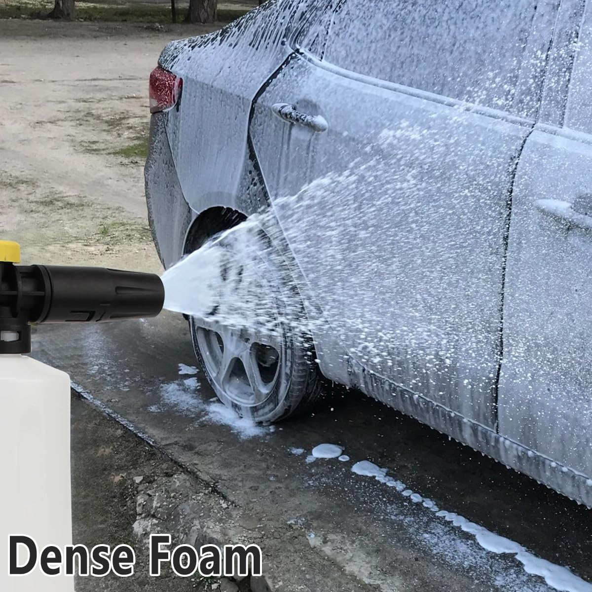 AIMALL K Series High Pressure Foam Cannon &ndash; Adjustable Snow Foam Sprayer for Car Washing, 1L Watering Pot with 0&ndash;60&deg; Nozzle and Rotating Jet Head, 8.85X7.87In image number 1