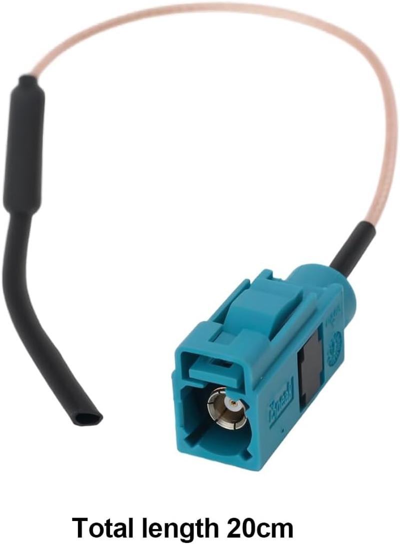 OTOTEC 2Pcs Fakra Antenna Auto Antenna Aerial Bluetooth Wifi Antenna Adapter Cable Compatible with BMW NBT EVO ID4 ID5 ID6 I-Drive Carplay Retrofit image number 1