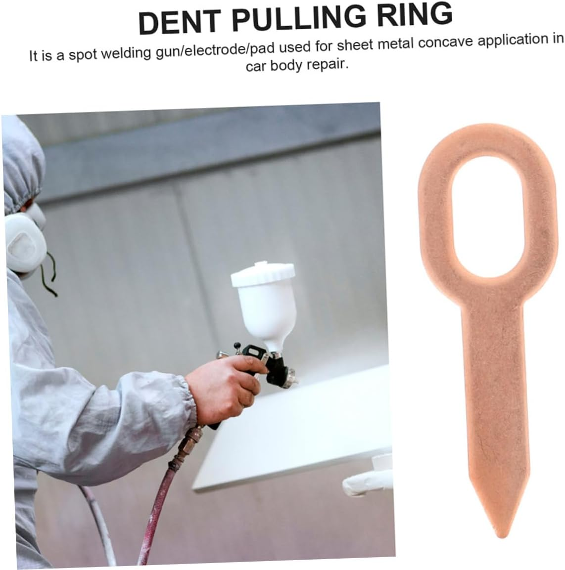 NOLITOY 200Pcs Dent Pulling Washer Kit for Automotive Lifter Panel Pulling High Precision Dent Pullers for Cars Essential Tools for Hail Damage Repair image number 3