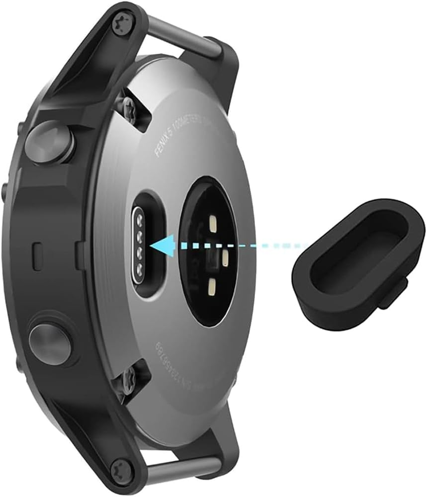 Silicone Dust Plug for Garmin Forerunner 45/55/165/245/255/265/745/935/955/965, Approach S60/S62/S50/S10/S12/G12, Swim 2/Vivosmart 5/Enduro/Vivomove Style Charger Port anti Dust Plug (10) - Mix image number 3