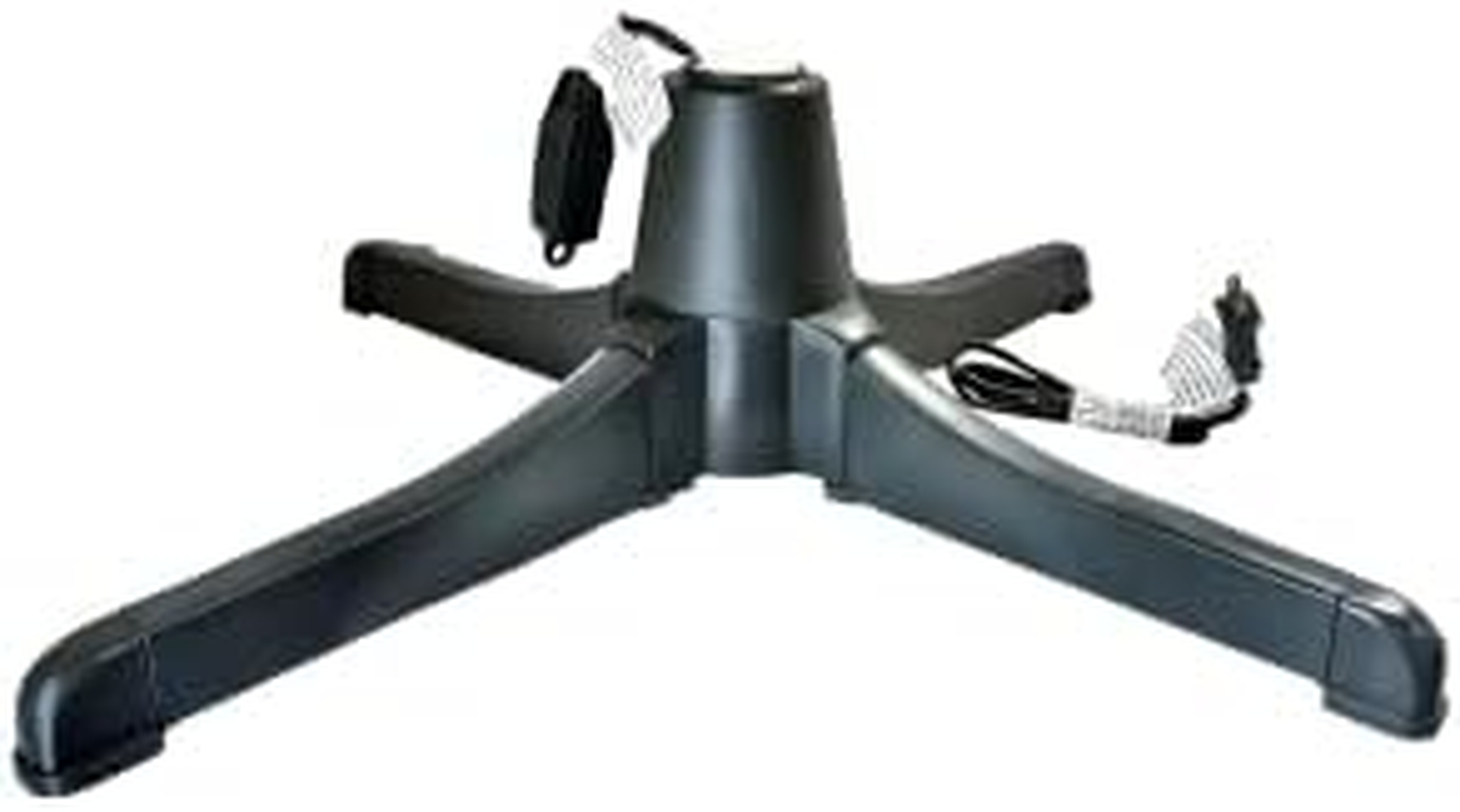 Rocky Mountain Goods 360 Degree Rotating Adjustable Christmas Tree Stand - for up to 7.5&rsquo; Christmas Tree - On/Off Switch - Secure Spinning Stand Design - Easy Assembly - for Artificial/Fake Trees image number 1