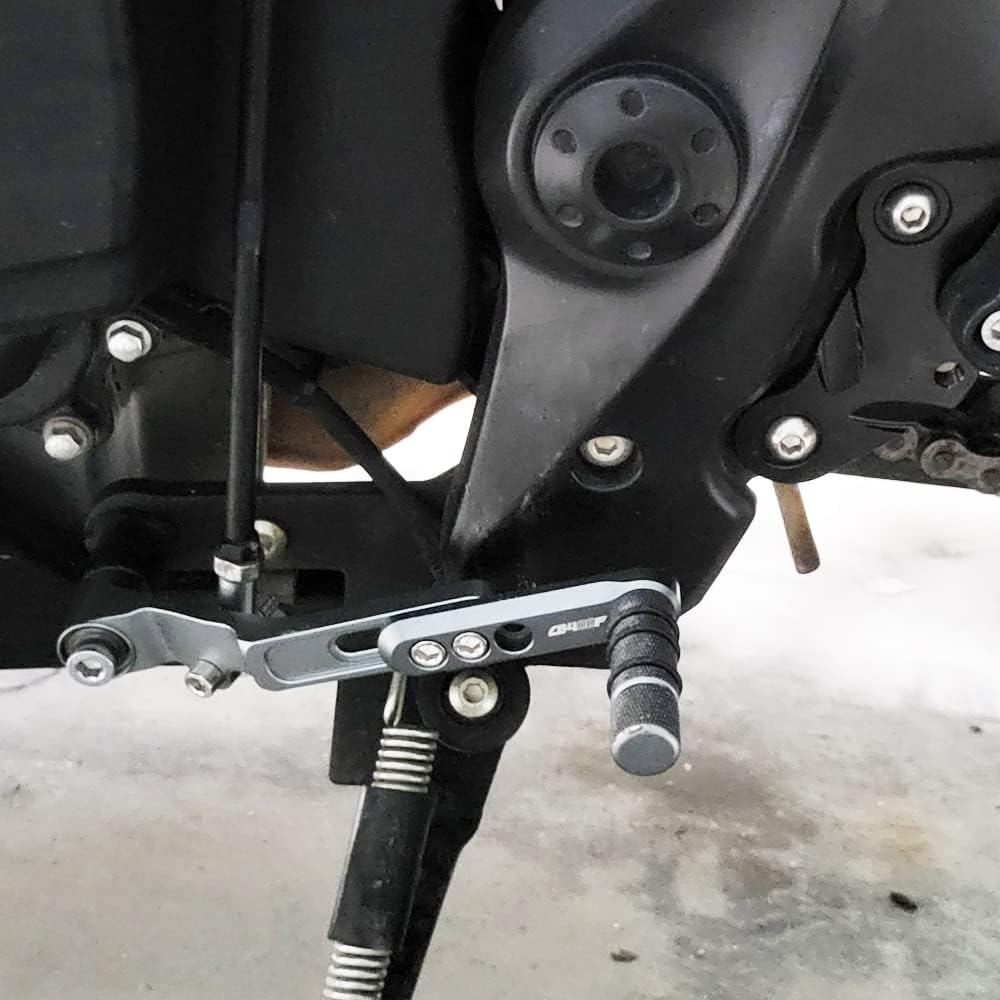 Motorbike Accessories Shifter Pedal Toe Pegs Left Gear Shift Lever Compatible with Honda CB500X CBR500R CB500F CBR400R CB400X CB400F NX400 NX500 (Red) image number 2