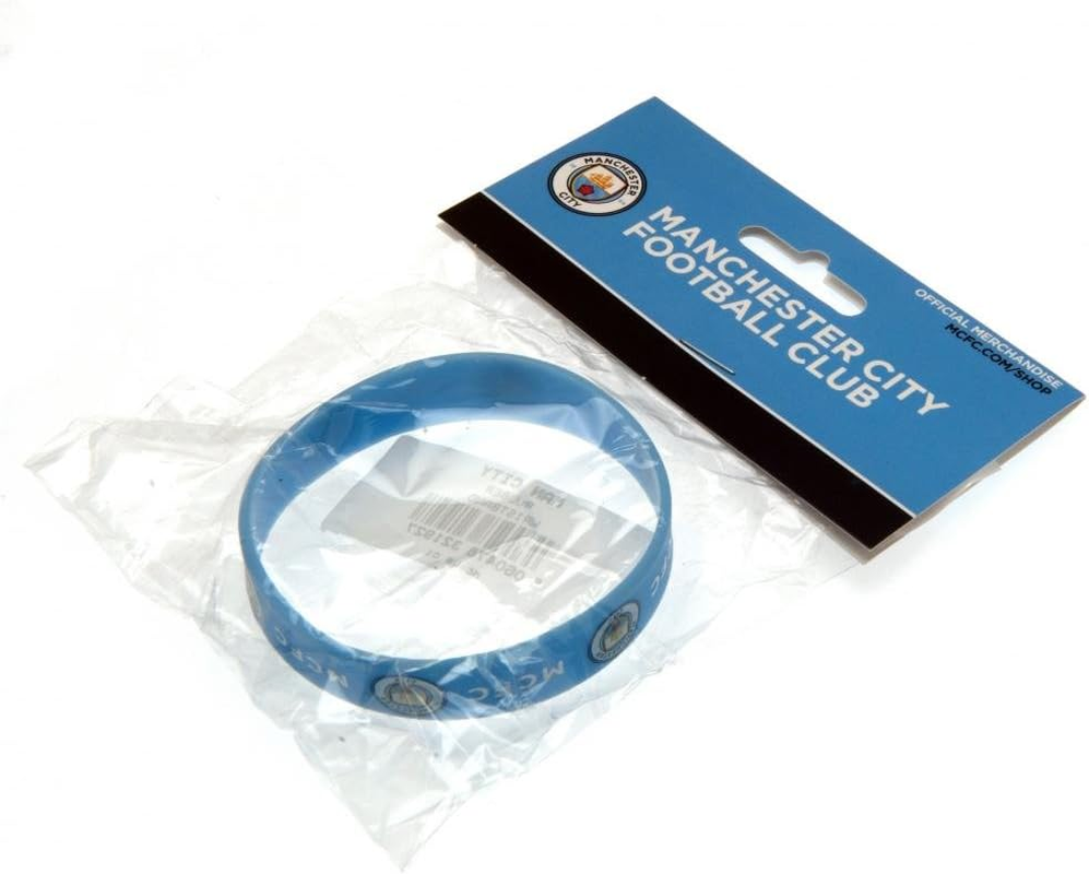Manchester City FC Official Silicone Wristband
