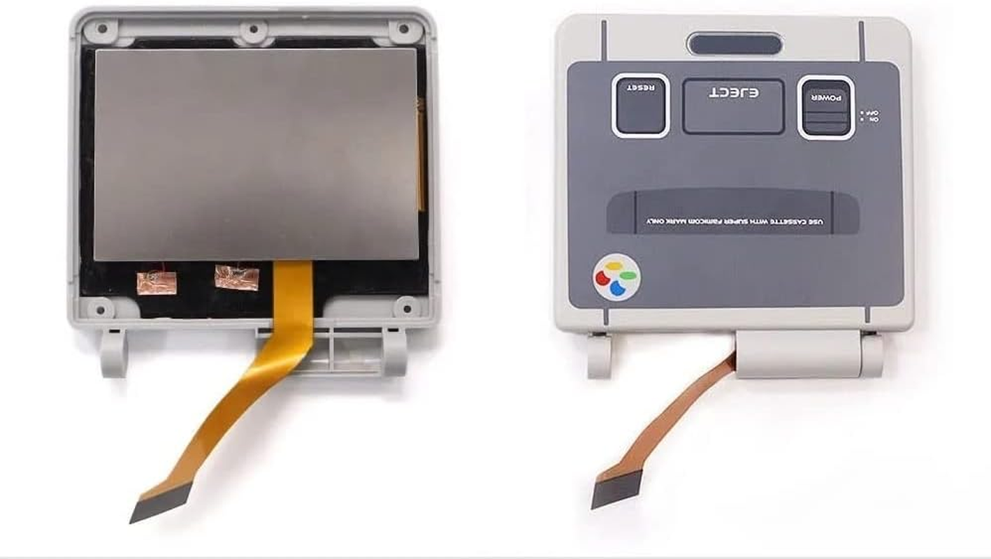 Game Boy Advance SP Drop-In 3.0 IPS Backlight LCD Upgrade Kit for AGS 001 & 101 Gameboy NO SOLDER/NO TRIMMING (Black) - Black image number 3