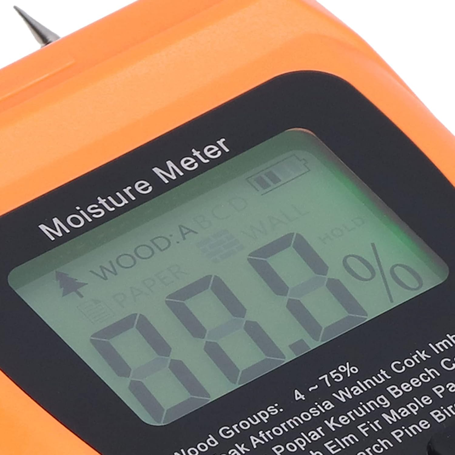 DIGITAL MOISTURE DETECTOR HIGH ACCURACY WOOD MOISTURE METER for Construction Professionals image number 1