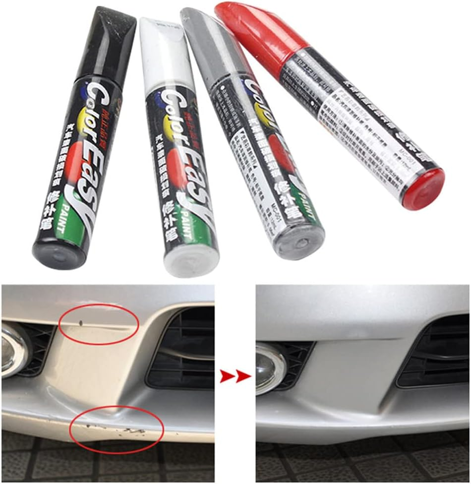 Car Scratch Remover Pen,Quick and Easy Fill Paint Pen | Car Paint Scratch Repair, Auto Paint for Erase Car Scratches, 12Ml Special-Purpose Paint Touch-Up Pen for Cars Hoffti image number 1