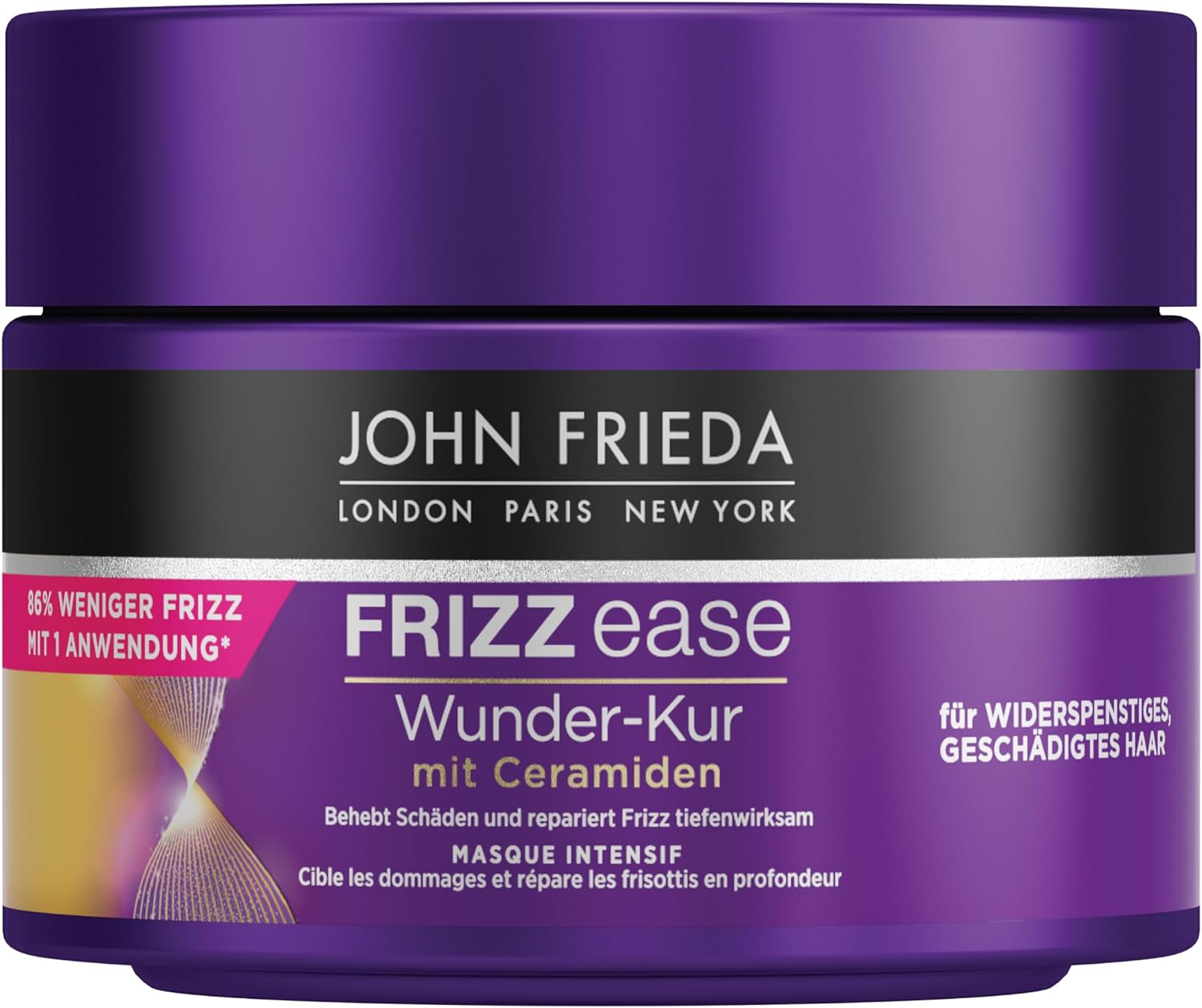 John Frieda Frizz Ease Wonder Treatment - Deeply Effective Hair Treatment - Contents: 250 Ml - for Unruly Hair - Intensive Repair and Strengthening image number 6