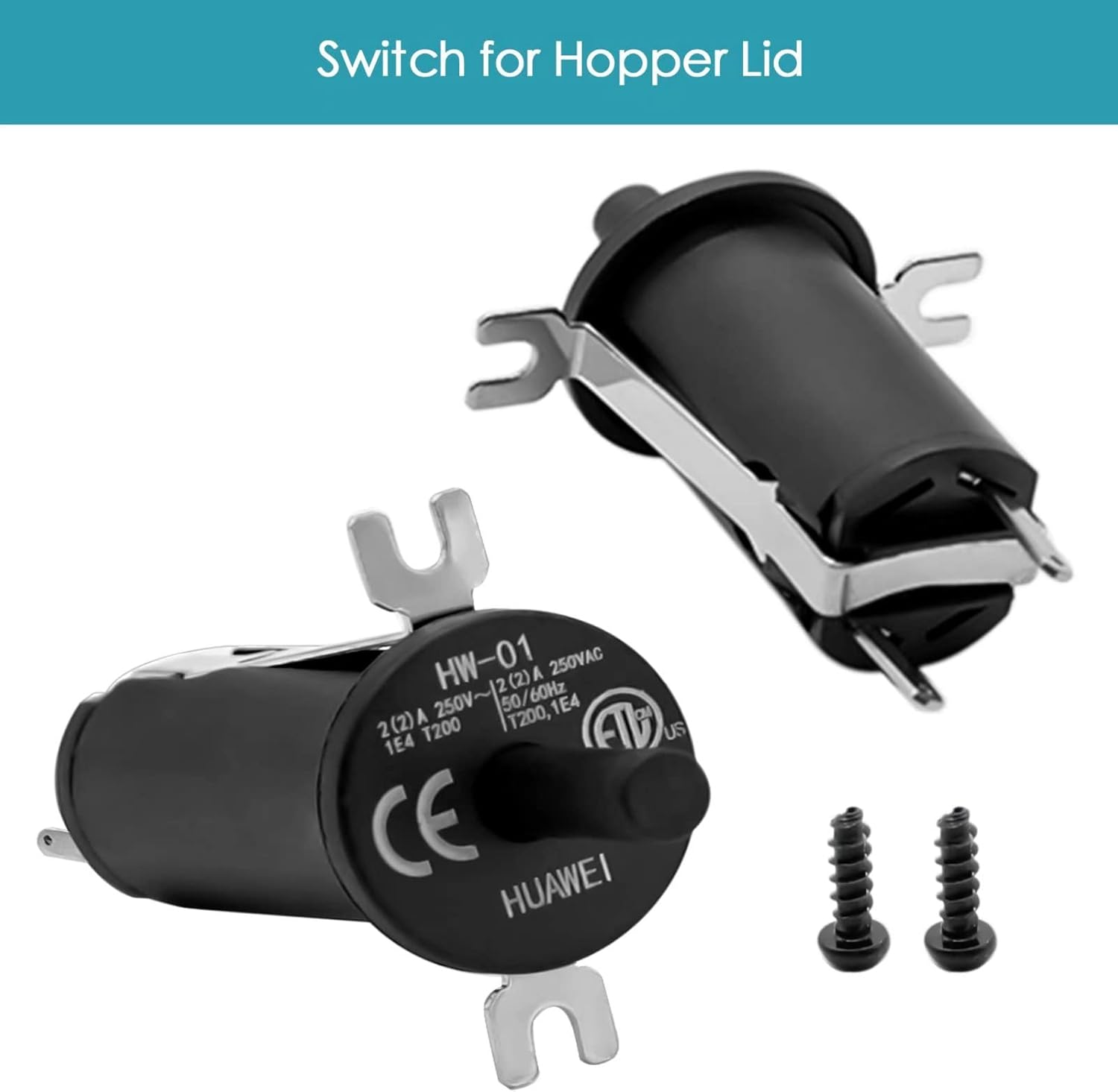 Hopper Lid/Door Switch Kit, Replacement Part for Masterbuilt Gravity Series 560/800/1050 XL Digital Charcoal Grill + Smokers, 1 Pc Hopper Lid/Door Switch and 1 Pc Hopper Wire - 2Pcs Meat Probe image number 5