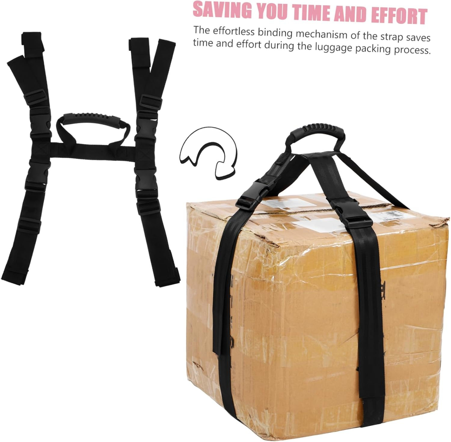 SEWOART Luggage Handle Strap Elastic Belt for Motorcycle Bike Straps Cargo Luggage Elastic Rope image number 1