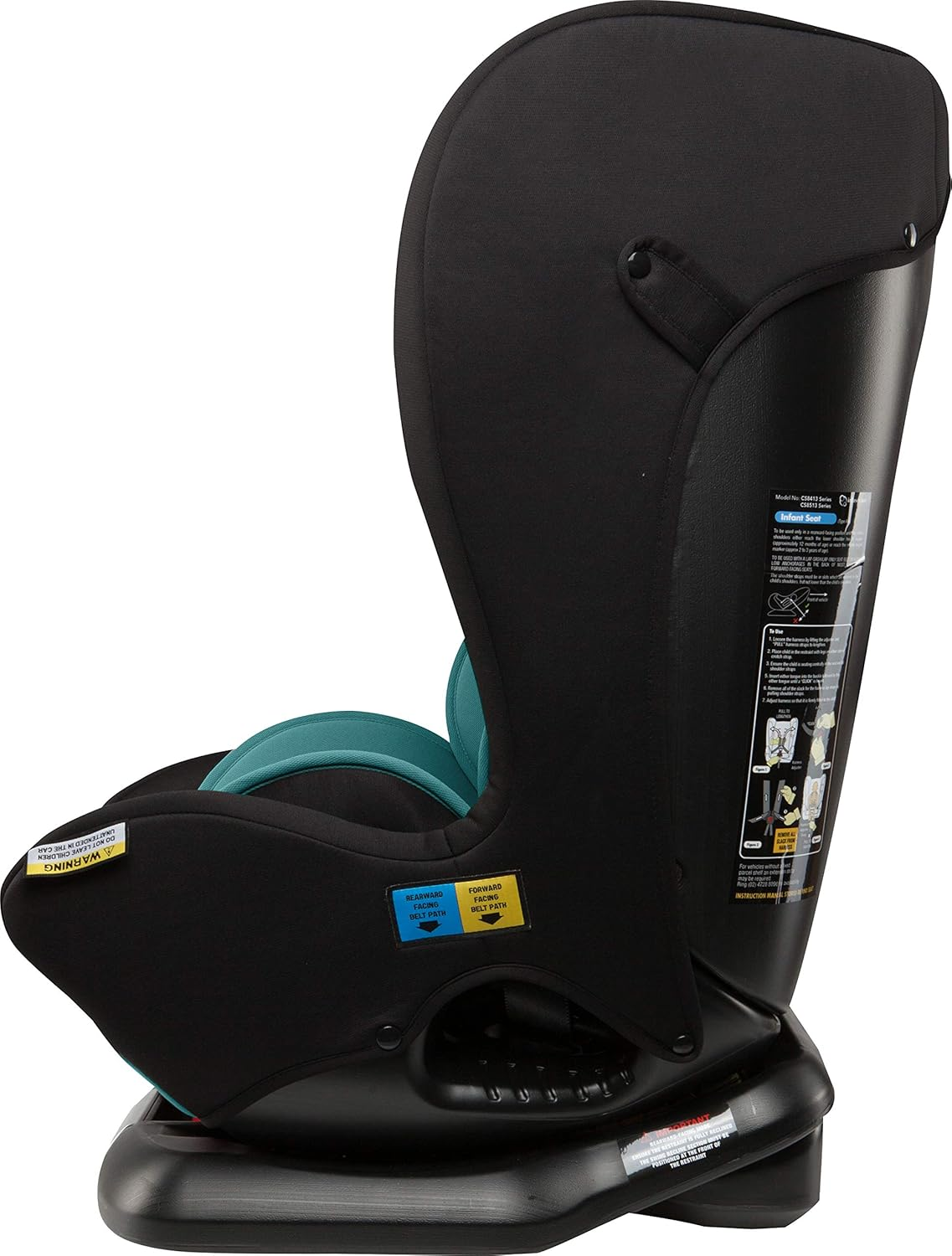 Infasecure Kompressor 4 Astra Convertible Car Seat for 0 to 4 Years, Aqua (CS8313) image number 2