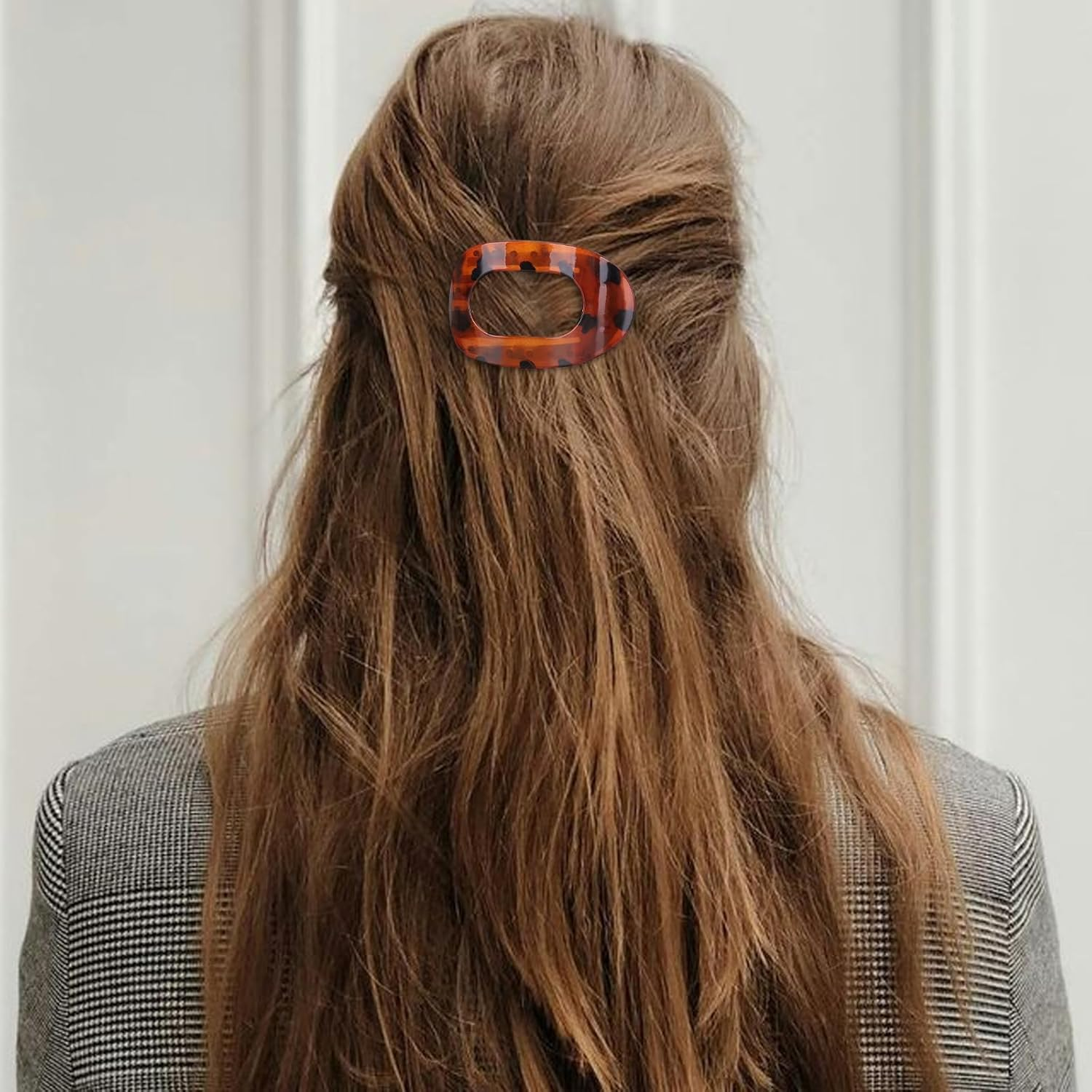 Pack of 6 Flat Hair Clips Women - Duck Beak Hair Clip Set in Matt & Gloss - Flat Hair Clips Women, Non-Slip French Hair Clip, Suitable for Daily Use and Driving image number 2