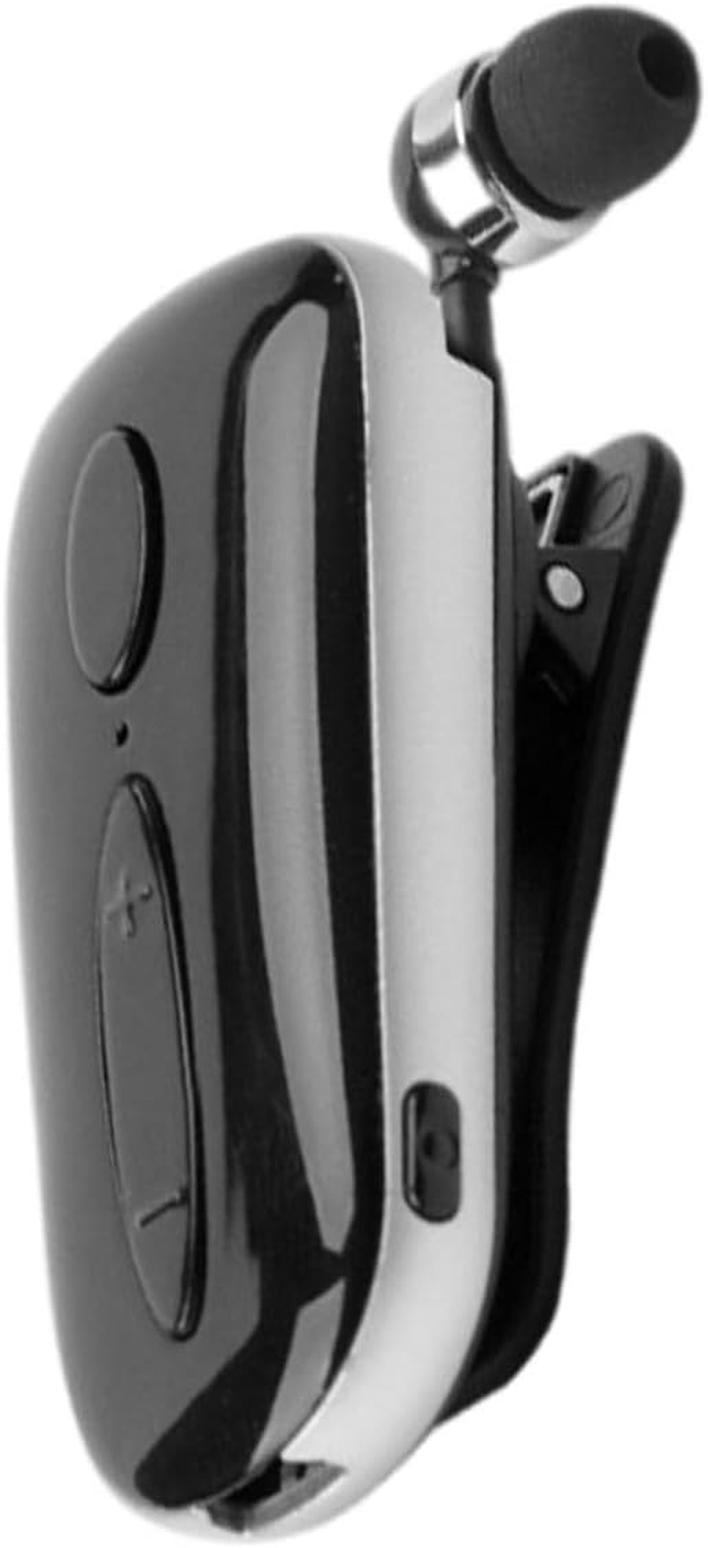 LOORGVEL Wireless Earbud Clip-On Headphones Retractable Sports Headset Mic Black Dc5.0V for Workout and Outdoor Use image number 1