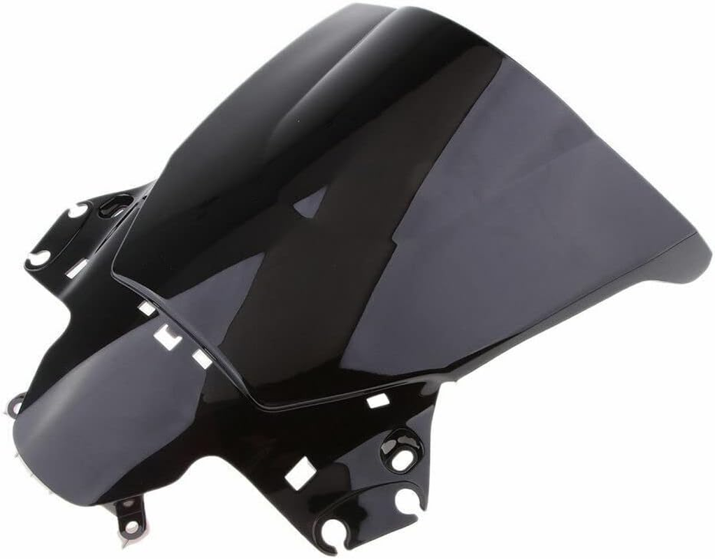 TDR Black Double Bubble Windscreen Windshield ABS Replacement CBR250R 2011 2012 2013 Motorcycle Fairing Screen Accessories Parts image number 6