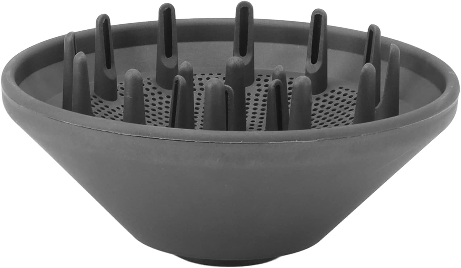 Professional Universal Hair Diffuser Attachment for Hair Dryers, Quick Blow Dry Air Nozzle Made of Heat PA66, Reducing Frizz for All Hair Types image number 2