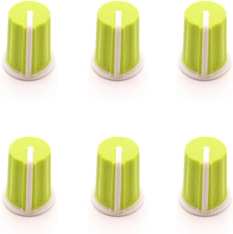 HUMARH 6-Pack EQ Rotary Knob for Pioneer DJM-700 750 800 850 900 2000 900NXS2 900SRT 900Nexus 2000Nexus Etc, Pioneer Digital Controller XDJ-RX DDJ-RZ DDJ-SZ DDJ-SZ2 Etc, DAA1176 DAA1305. (White)