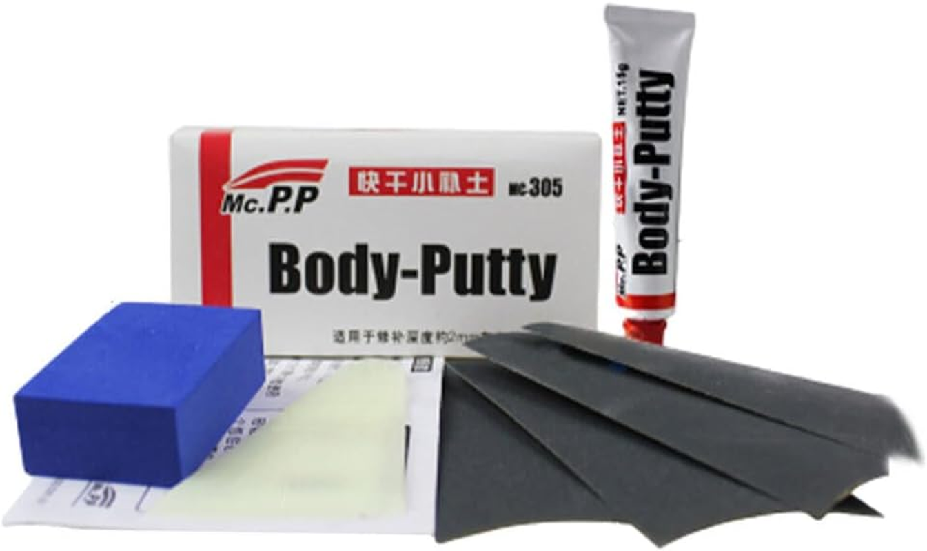 IOIUSKKU Efficient Car Paint Repair Paint Kits for Seamless Scratch Repair Easy to Plastic Car Body Putty Scratch Filler Kit