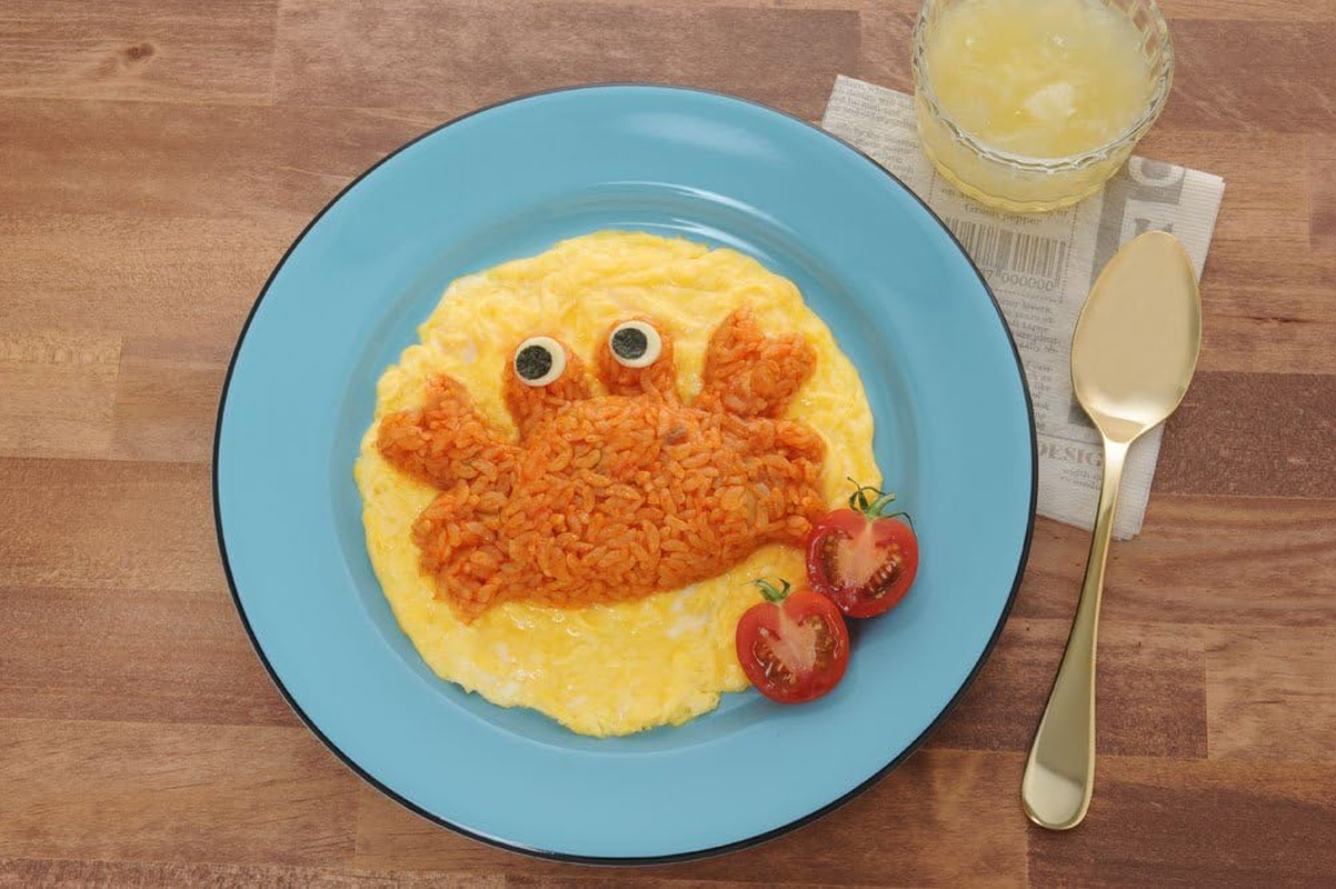 Ernest A-76780 Deco Curry (Rice Shape), Sea Curry Decoration, My Form, Sea Friends, a Brand Used by Major Restaurants image number 3