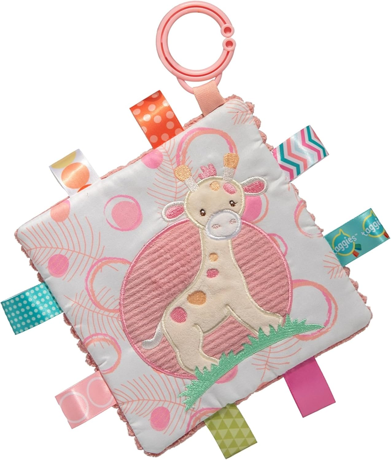 Mary Meyer Taggies Tilly Giraffe Crinkle Me Tag image number 1