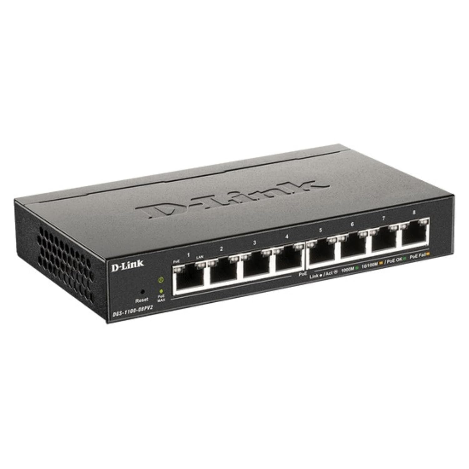 D-Link Smart Managed Poe Switch Enhanced Security, and Energy-Efficient Performance (8-Port Poe Smart Switch) image number 2