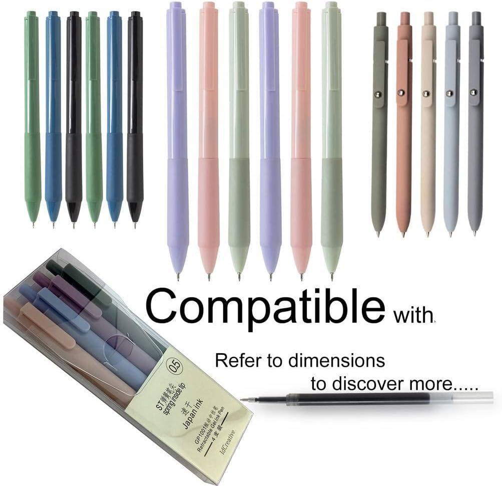 Gel Ink Pen Refills G1001 (24 Black) image number 4