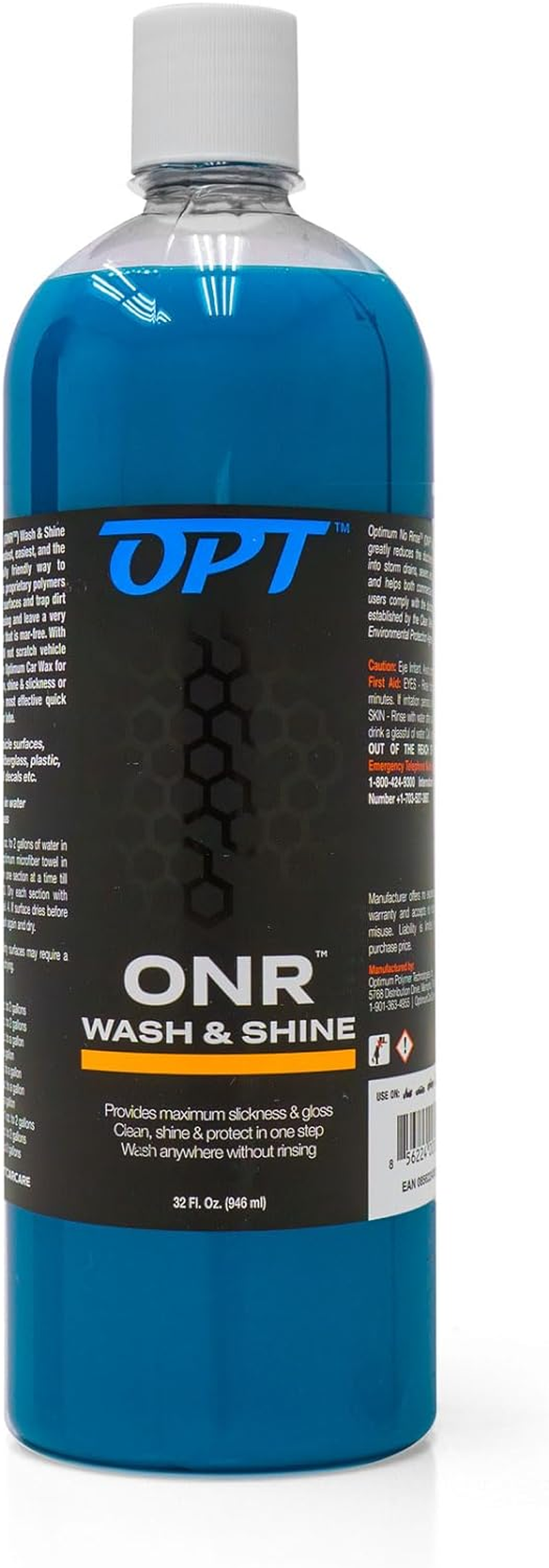 Optimum No Rinse Wash and Shine - ONR Car Wash, 32Oz. Bottle, Safe on Paint, Coatings, Wraps, and Interior, Rinseless Wash Provides an Eco Friendly Car Wash Option image number 6