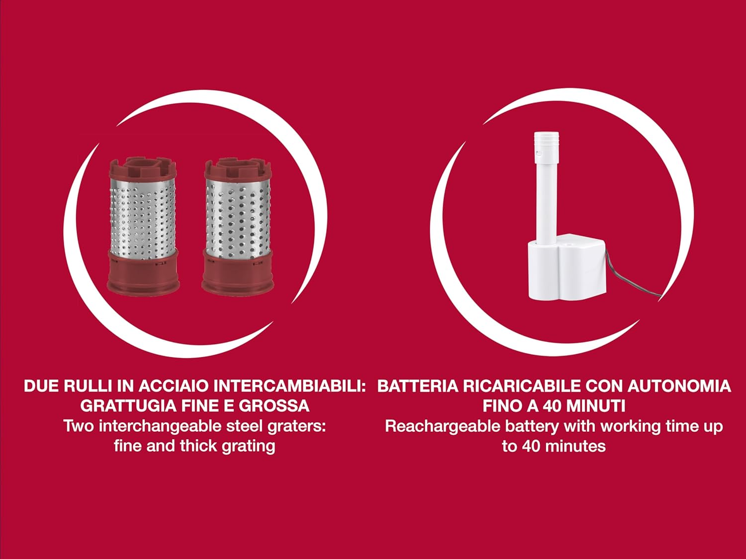 Beper Rechargeable Cheese Grater image number 5