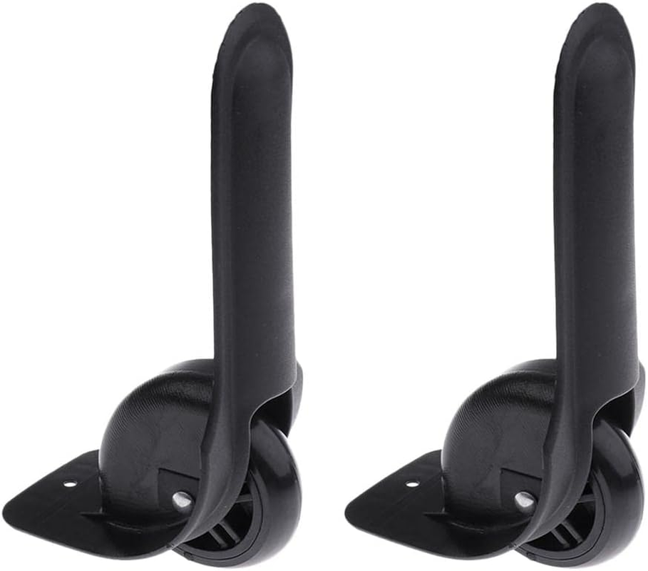 2 Pack Luggage Suitcase Caster Wheels 70Mm, 40KG Heavy Duty Swivel Rolling Repair Kit, Travel Accessory Kit image number 4