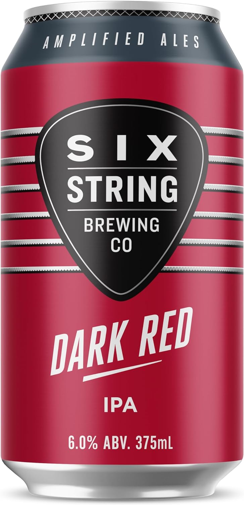 Six String Brewing Dark Red IPA, 375Ml, Case of 24, Craft Beer image number 1