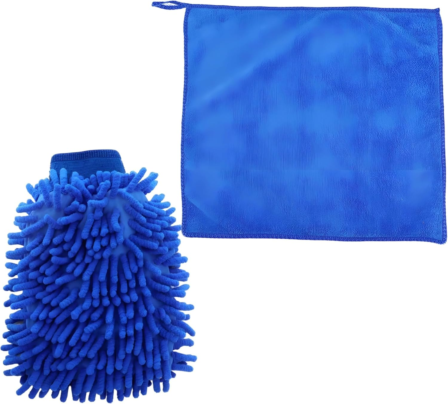 2 Pack Microfiber Wash Glove + Free Polishing Cloth | Ultra-Soft, Scratch-Free | Wet/Dry Use for Car, RV & Household Cleaning image number 4