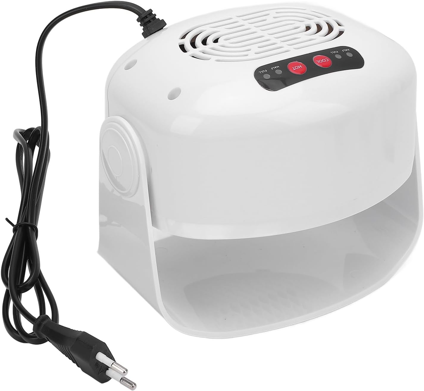 Air Nail Dryer Nail Drying Fan with Hot Cool Wind Professional Air Nail Dryer Air Nail Fan Hair Dryer Portable for Normal Nail Polish Salon image number 5