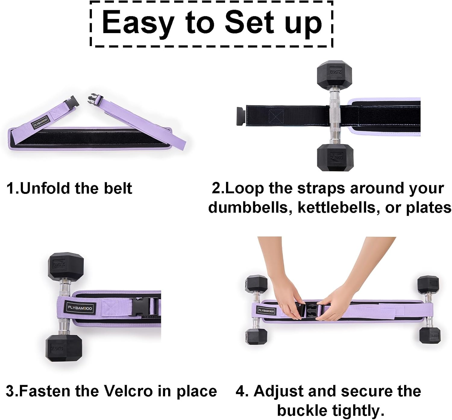 Hip Thrust Belt for Dumbbells,Booty Belt for Hip Thrust Slip-Resistant Padding