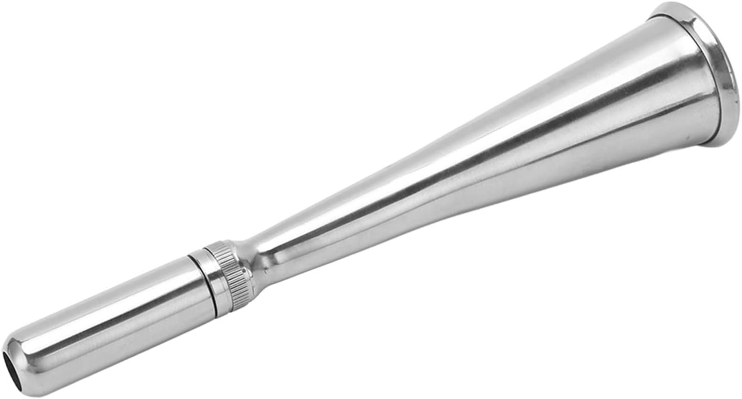 Portable Stainless Steel Fog Horn with Clear Sound - Emergency Marine Horn Signal for Boats, Essential Safety Equipment for Boaters image number 1