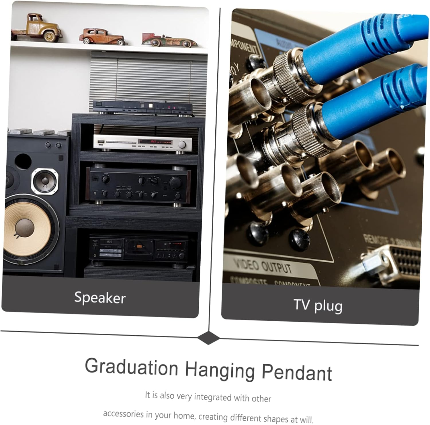 FELTECHELECTR 4Pcs Gold-Plated Male Audio Plugs Connector Set for Speaker and Av Cable Professional Hi-Fi Sound System Accessories with Colored Rings for Home Theater image number 5