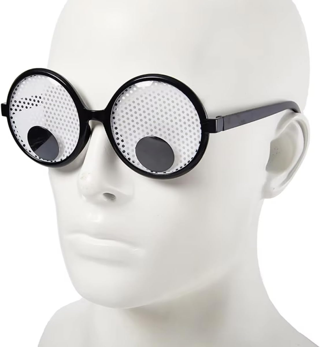 Funny Eyes Glasses, Shaking Googly Eyes Glasses, Giant Googly Eyewear, Funny Costume Accessories for Halloween Party Favors image number 4