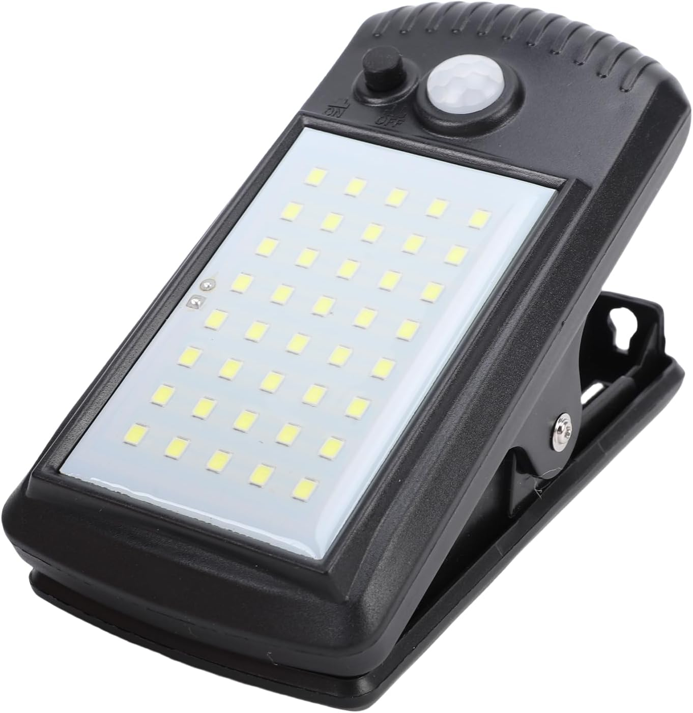 Jiawu Fence Clamp/Holder Lamp, 3W 40 LED, Motion Sensor, Waterproof IP65, Solar Security Light for Outdoor Garden, ABS Wide Angle Lighting image number 6