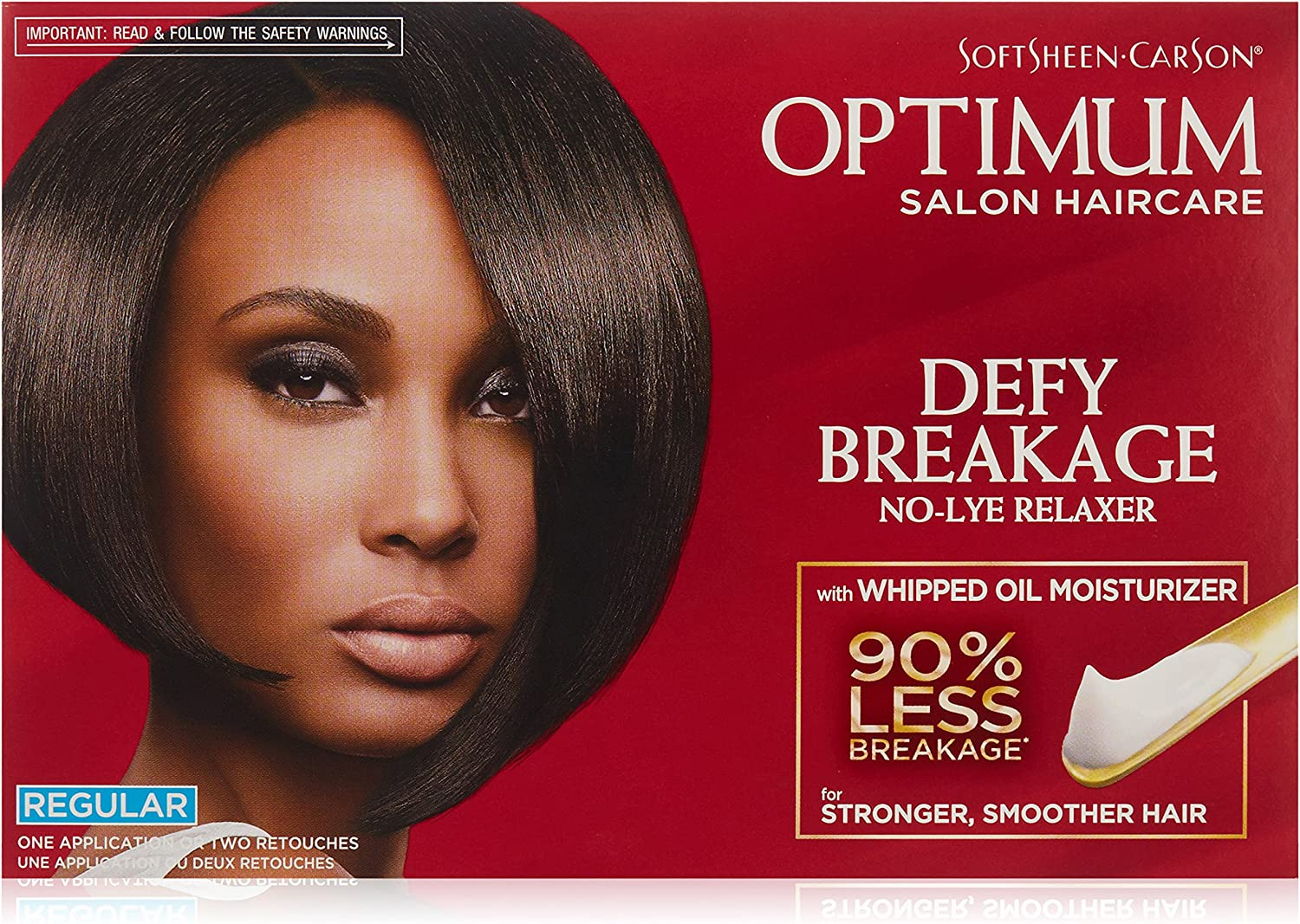 Optimum Care Defy Breakage No-Lye Hair Relaxer Regular Strength