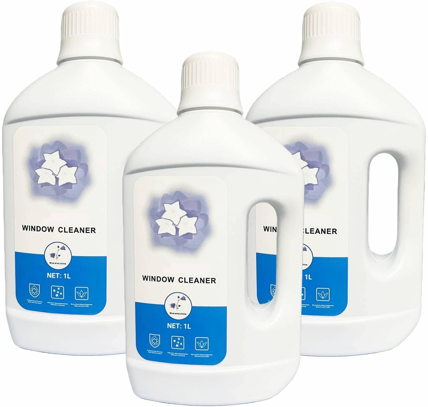 1L Window Cleaner, Cleaning Solution Compatible with Winbot W1 PRO/W2 PRO OMNI/W1S, Household Glass Cleaner Refill (1)