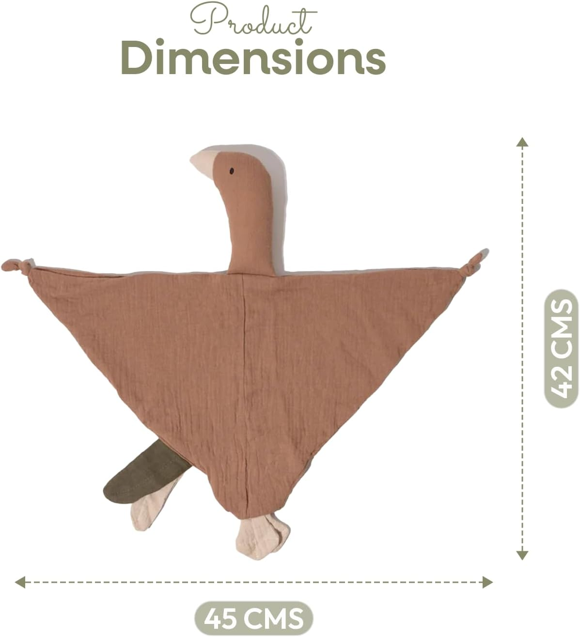 Baby Goose Security Comforter Blanket image number 5