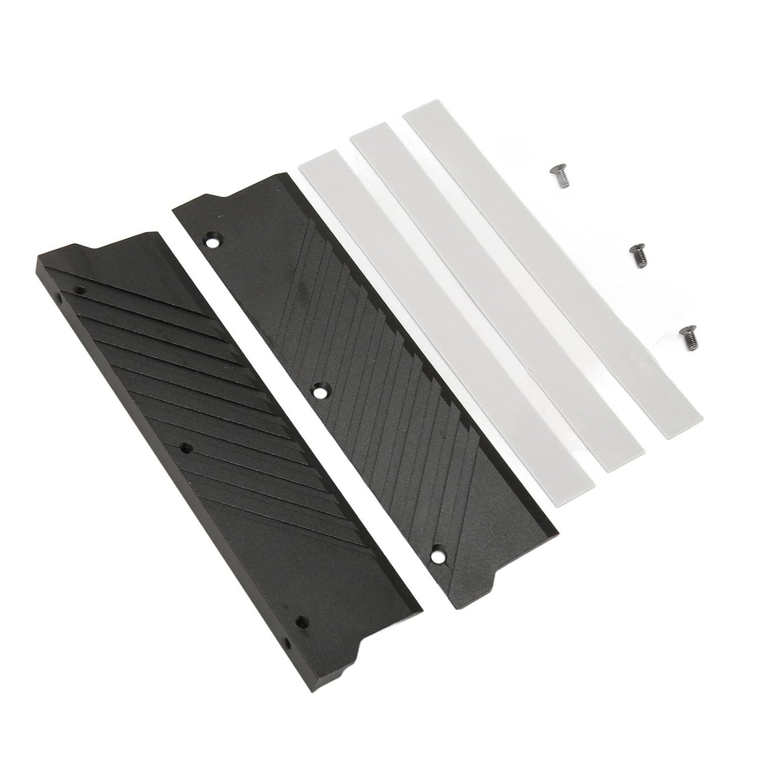 Pomya Memory RAM Cooler, Improve Performance Memory Cooling Heatsink Professional Aluminum Alloy for DDR5 Module (Black)