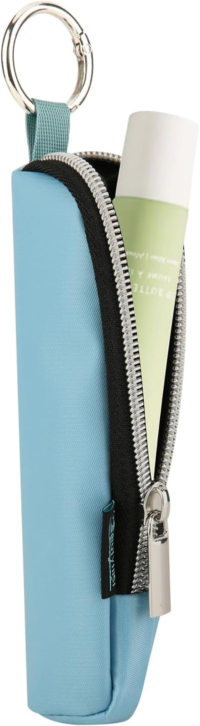 Beautyflier Tinted Lip Butter Balm Keychain Holder Compatible with Summer Fridays 0.5 Oz Lip Balm, Attachment for Summer Fridays, Shine Lip Gloss Portable Holder (Black)