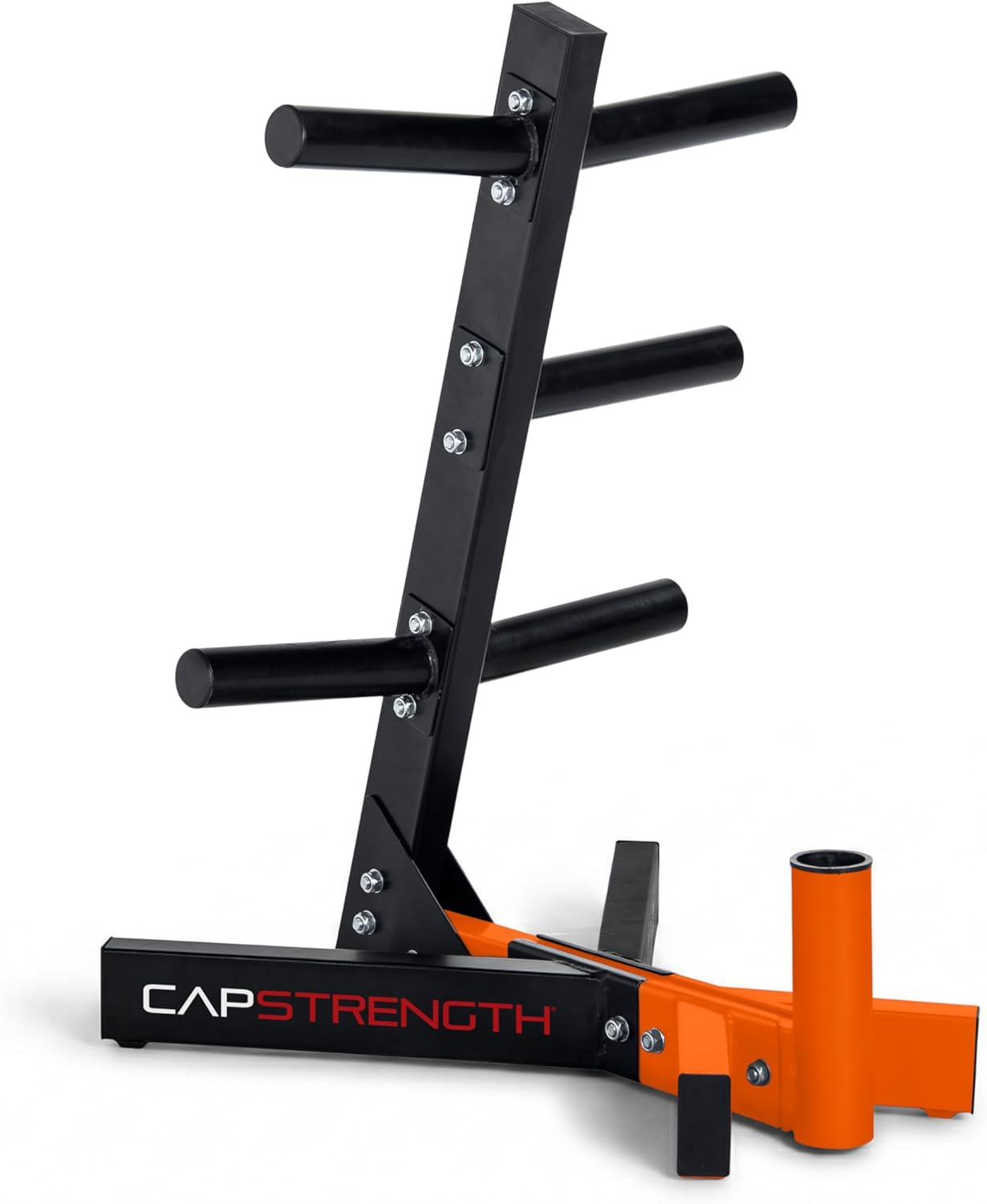 Cap Barbell Weight Plate Rack for 1-Inch Weight Plates