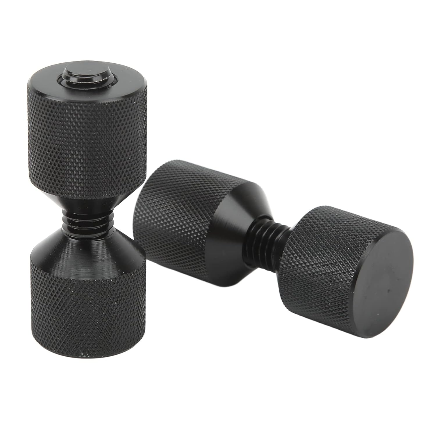 Two Hole Pins Set, 2 Hole Flange Alignment Pin Durable 2 Pcs Black for Car image number 2