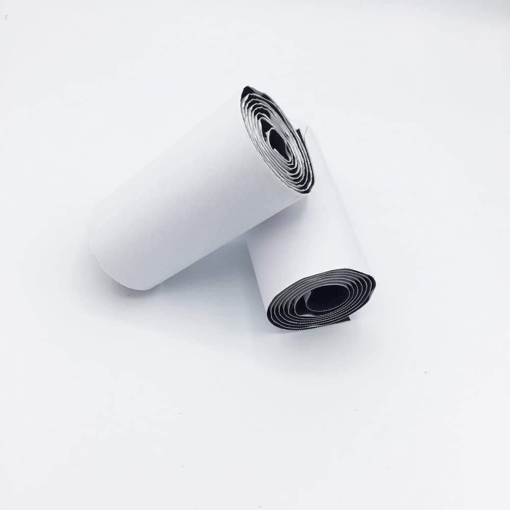 Arlent 100Mm Wide 1 Meters Long Self Adhesive Hook Loop Tape Set with Superglue Back Nylon Fabric Fastener Black image number 6